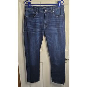 Fidelity Denim Jimmy Empirical Jeans – Dark Wash, Straight Leg, Soft Denim 35x30